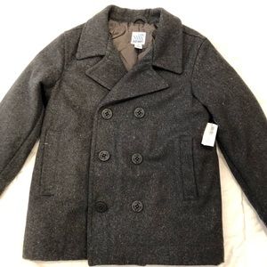 Little boys polyester/wool coat